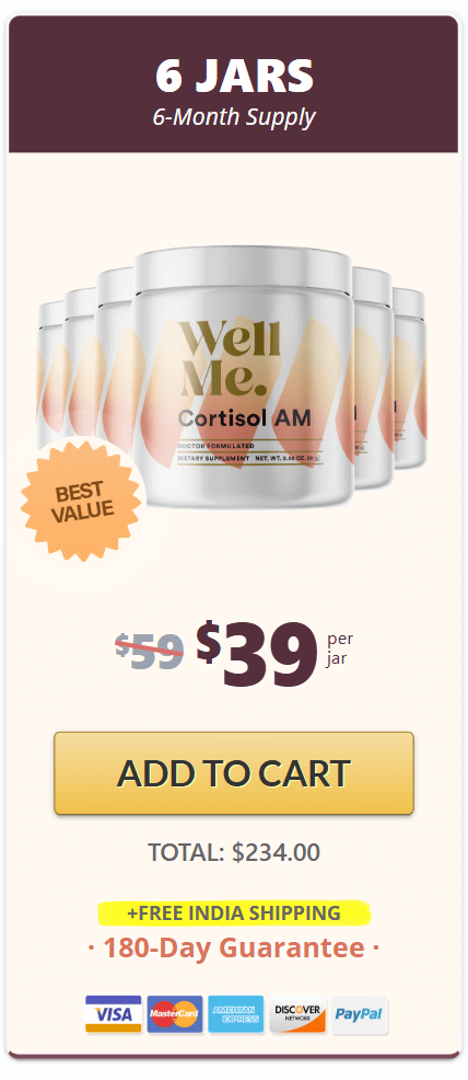 buy cortisol am 6 bottles